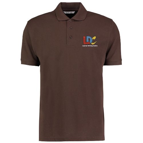 LDC Kustom Kit Klassic Polo With Superwash 60°C (Classic Fit) Chocolate